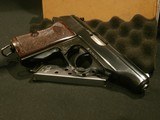 WALTHER PP 7.65mm .32acp MANURHIN (FRANCE) ALL-MATCHING, MATCHING MANURHIN MAGAZINE
VERY EARLY MANURHIN PP (c.1960)
MINT IN ORIGINAL BOX!! - 5 of 13