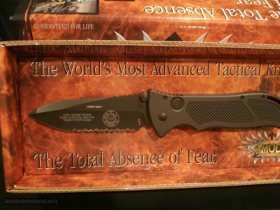 MASTERS OF DEFENSE
M.O.D.
PATCHES WATSON TRIDENT
POINT MAN
RARE AUTOMATIC!
BRAND NEW IN BOX!