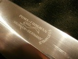 PUMA FROGMAN DIVE KNIFE 6334
WITH SCABBARD, BELT, AND LEG STRAP
COMPLETE!
...MINT!! - 5 of 13