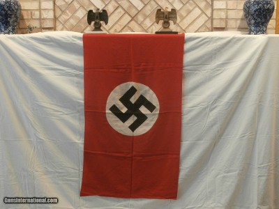 WWII WW2 NAZI PARTY BANNER THIRD REICH NAZI PARTY BANNER WWII NAZI BANNER
WWII NAZI BANNER
COLLECTIBLE NAZI BANNER