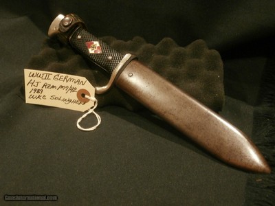 WWII WW2 NAZI GERMAN YOUTH KNIFE WWII HJ NAZI KNIFE HITLER YOUTH KNIFE
WKC SOLINGEN