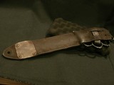 WWII WW2 EVERITT KNUCKLE KNIFE WW2 EVERITT FIGHTING KNIFE WWII EVERITT KNUCKLE KNIFE
BLACK WITH ORIGINAL SCABBARD - 15 of 15