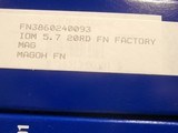 FN IOM 5.7 MAGAZINES
EXTREMELY RARE!! ORIGINAL FN 5.7x28mm IOM MAGAZINES FNH USA Five-Seven IOM MAGAZINES 5.7x28mm MAGAZINES BRAND NEW!! - 4 of 12