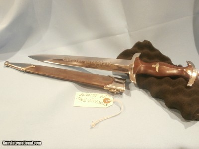 WWII GERMAN SA DAGGER GERMAN WWII NAZI DAGGER WWII SA NAZI DAGGER GERMAN SA NAZI DAGGER WWII GERMAN NAZI SA DAGGER
CARL EICKHORN