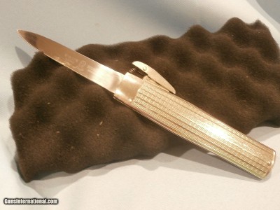 GERMAN GRAVITY KNIFE GERMAN POST-WAR GRAVITY KNIFE POST-WAR BUNDESWEHR GRAVITY KNIFE
PARATROOPER POST-WAR GRAVITY KNIFE