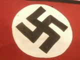 WWII WW2 NAZI SS ARMBAND WWII SS NAZI PARTY ARMBAND NAZI ARMBAND WWII GERMAN SS ARMBAND WWII GERMAN NAZI ARMBAND WWII 100% ORIGINAL!! - 8 of 12