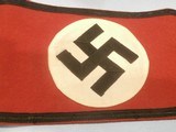 WWII WW2 NAZI SS ARMBAND WWII SS NAZI PARTY ARMBAND NAZI ARMBAND WWII GERMAN SS ARMBAND WWII GERMAN NAZI ARMBAND WWII 100% ORIGINAL!! - 3 of 7