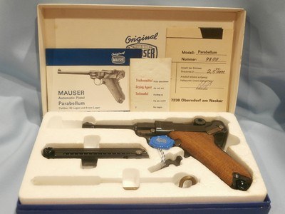 MAUSER LUGER INTERARMS 9mm LUGER INTERARMS LUGER 9mm
4