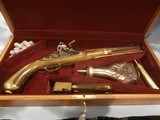 HARPER'S FERRY MODEL 1807 FLINTLOCK PISTOL by PEDERSOLI .58 CAL
PEDERSOLI HARPER'S FERRY 1807 FLINTLOCK PISTOL
DELUXE PRESENTATION CASE - 12 of 13