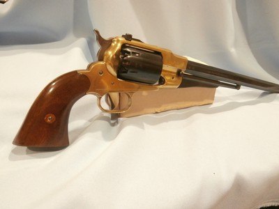 PIETTA 1858 ARMY BUFFALO TARGET BLACK POWDER .44 CALIBER REVOLVER
REMINGTON MODEL 1858 ARMY REVOLVER
PIETTA 1858 BUFFALO 12
