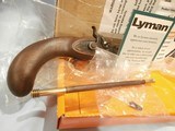 LYMAN PERCUSSION PLAINS PISTOL
.54 CAL PERCUSSION PISTOL
THE LYMAN PLAINS PISTOL
LYMAN .54 CAL PERCUSSION PISTOL
MUZZLELOADING PISTOL
NIB! - 10 of 12