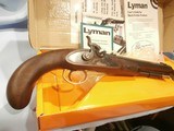 LYMAN PERCUSSION PLAINS PISTOL
.54 CAL PERCUSSION PISTOL
THE LYMAN PLAINS PISTOL
LYMAN .54 CAL PERCUSSION PISTOL
MUZZLELOADING PISTOL
NIB! - 1 of 12