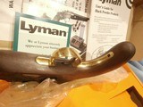 LYMAN PERCUSSION PLAINS PISTOL
.54 CAL PERCUSSION PISTOL
THE LYMAN PLAINS PISTOL
LYMAN .54 CAL PERCUSSION PISTOL
MUZZLELOADING PISTOL
NIB! - 9 of 12