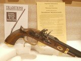 TRADITIONS TRAPPER PISTOL
FLINTLOCK .50 CALIBER
P1090
FLINTLOCK .50 CAL PISTOL
TRADITIONS .50 CAL FLINTLOCK PISTOL
TRADITIONS MODEL P1090 - 2 of 11