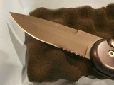 OX FORGE BLACK KNIFE MODEL 88 STERILE AUTOMATIC US MILITARY NAVY SEAL BLACK KNIFE MODEL 88 OX ENTERPRISES SERRATED STERILE BLADE RARE!!! - 2 of 4