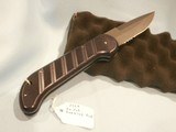 OX FORGE BLACK KNIFE MODEL 88 STERILE AUTOMATIC US MILITARY NAVY SEAL BLACK KNIFE MODEL 88 OX ENTERPRISES SERRATED STERILE BLADE RARE!!! - 3 of 4