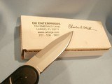 OX FORGE BLACK KNIFE BLK-95 US MILITARY NAVY SEAL BLACK KNIFE BLK-95 OX ENTERPRISES AUTOMATIC BLK-95 SPECIAL FORCES BLACK KNIFE BLK-95 AUTOMATIC #012 - 8 of 8