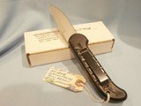 OX FORGE BLACK KNIFE BLK-95 US MILITARY NAVY SEAL BLACK KNIFE BLK-95 OX ENTERPRISES AUTOMATIC BLK-95 SPECIAL FORCES BLACK KNIFE BLK-95 AUTOMATIC #012 - 7 of 8