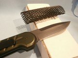 OX FORGE BLACK KNIFE BLK-95 US MILITARY NAVY SEAL BLACK KNIFE BLK-95 OX ENTERPRISES AUTOMATIC
SPECIAL FORCES 60TH ANNIVERSARY GREEN GRIP RARE! - 11 of 13