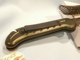 OX FORGE BLACK KNIFE BLK-95 US MILITARY NAVY SEAL BLACK KNIFE BLK-95 OX ENTERPRISES AUTOMATIC SPECIAL FORCES 60TH ANNIVERSARY GREEN GRIP RARE! - 5 of 5