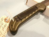 OX FORGE BLACK KNIFE BLK-95 US MILITARY NAVY SEAL BLACK KNIFE BLK-95 OX ENTERPRISES AUTOMATIC SPECIAL FORCES 60TH ANNIVERSARY GREEN GRIP RARE! - 7 of 8