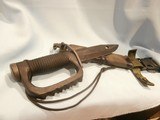 EDMF KNUCKLE KNIFE EIGHT DOLLAR MOUNTAIN FOUNDRY LAN-CAY EOD M-11 BLADE KNUCKLE KNIFE VINTAGE US FIGHTING KNIFE EDMF LAN-CAY EOD M-11 KNUCKLE KNIFE - 3 of 9