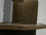 EDMF KNUCKLE KNIFE EIGHT DOLLAR MOUNTAIN FOUNDRY LAN-CAY EOD M-11 BLADE KNUCKLE KNIFE VINTAGE US FIGHTING KNIFE EDMF LAN-CAY EOD M-11 KNUCKLE KNIFE - 5 of 9