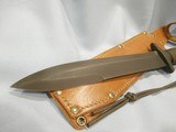 EDMF KNIFE EIGHT DOLLAR MOUNTAIN FOUNDRY EDMF XL SPEAR-POINT BLADE
VINTAGE FIGHTING KNIFE EDMF VERY RARE! EXTRA-LONG EDMF SPEAR-POINT BLADE KNIFE - 4 of 10