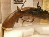 TRADITIONS TRAPPER PISTOL PERCUSSION .50 CALIBER P1100
PERCUSSION .50 CAL PISTOL
TRADITIONS .50 CAL PERCUSSION PISTOL
TRADITIONS MODEL P1100 - 2 of 12