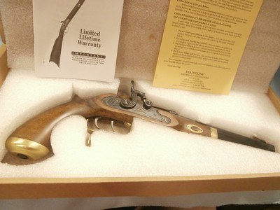 TRADITIONS TRAPPER PISTOL PERCUSSION .50 CALIBER P1100PERCUSSION .50 CAL PISTOLTRADITIONS .50 CAL PERCUSSION PISTOLTRADITIONS MODEL P1100 - Image 10 of 12