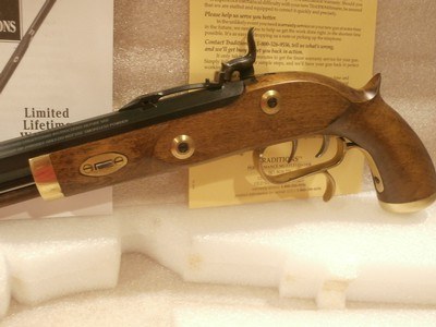 TRADITIONS TRAPPER PISTOL PERCUSSION .50 CALIBER P1100PERCUSSION .50 CAL PISTOLTRADITIONS .50 CAL PERCUSSION PISTOLTRADITIONS MODEL P1100 - Image 6 of 12