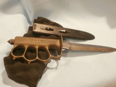 US MODEL 1918 MARK I TRENCH KNIFE 1918 MARK I KNUCKLE KNIFE
L.F. & C. KNUCKLE KNIFE US 1918 MARK I TRENCH KNIFE
U.S. L.F. & C. 1918 MKI TRENCH KNIFE
