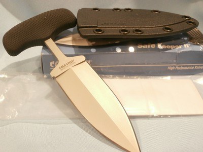 COLD STEEL SAFE KEEPER II
#12BT
PUSH DAGGER NIB!!