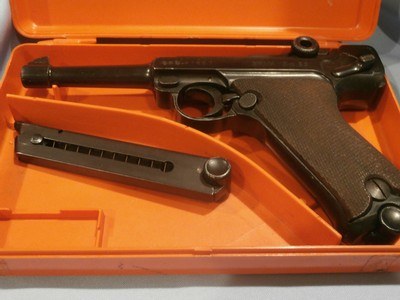 ERMA LA 22 P 08 STYLE .22LR PISTOL
ERMA .22LR P 08 LA 22 .22LR
GERMAN .22LR PISTOL
ERMA LA 22 EP 22 .22LR PISTOLS