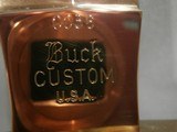 BUCK USA CUSTOM SHOP SPECIAL-ORDER COMMANDO DAGGER
#0036
RARE!! NIB!! - 5 of 9