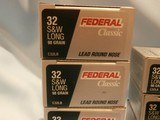 .32 S&W LONG AMMO
.32 H&R MAGNUM AMMO - 2 of 4