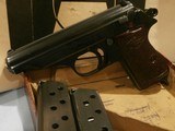 WALTHER PP 7.65mm .32acp MANURHIN (FRANCE) ALL-MATCHING, TWO MAGAZINES, VERY EARLY MANURHIN PP
EXC+ CONDITION!!
IN ORIGINAL BOX!! - 3 of 12