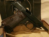 WALTHER PP 7.65mm .32acp MANURHIN (FRANCE) ALL-MATCHING, TWO MAGAZINES, VERY EARLY MANURHIN PP
EXC+ CONDITION!!
IN ORIGINAL BOX!! - 8 of 12