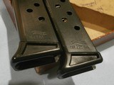 WALTHER PP 7.65mm .32acp MANURHIN (FRANCE) ALL-MATCHING, TWO MAGAZINES, VERY EARLY MANURHIN PP
EXC+ CONDITION!!
IN ORIGINAL BOX!! - 7 of 12