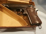 WALTHER PP 7.65mm .32acp MANURHIN (FRANCE) ALL-MATCHING, TWO MAGAZINES, VERY EARLY MANURHIN PP EXC+ CONDITION!! IN ORIGINAL BOX!! - 2 of 12