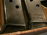 WALTHER PP 7.65mm .32acp MANURHIN (FRANCE) ALL-MATCHING, TWO MAGAZINES, VERY EARLY MANURHIN PP EXC+ CONDITION!! IN ORIGINAL BOX!! - 8 of 12