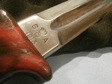 WW2 WWII ANDERSON COMBAT FIGHTING KNIFE DAGGER GLENDALE, CA SA 1913
EXTREMELY RARE!!
EXCELLENT CONDITION!! - 6 of 9