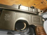 MAUSER C96 BROOMHANDLE MODEL 1930 FINNISH-MARKED 9mm
180mm BBL
EXCELLENT CONDITION W/STOCK!!
C96 BROOMHANDLE MAUSER 9MM
180MM BBL - 3 of 14