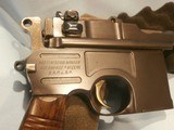 MAUSER C96 BROOMHANDLE MODEL 1930 FINNISH-MARKED 9mm
180mm BBL
EXCELLENT CONDITION W/STOCK!!
C96 BROOMHANDLE MAUSER 9MM
180MM BBL - 5 of 14
