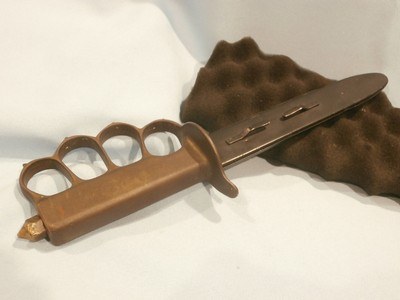 US MODEL 1918 MARK I TRENCH KNIFE 1918 MARK I KNUCKLE KNIFEUS KNUCKLE KNIFEUS 1918 MARK I TRENCH KNIFEU.S. 1918 MKI TRENCH KNUCKLE KNIFE - Image 12 of 12