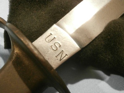 US MODEL 1918 MARK I TRENCH KNIFE 1918 MARK I KNUCKLE KNIFEUS KNUCKLE KNIFEUS 1918 MARK I TRENCH KNIFEU.S. 1918 MKI TRENCH KNUCKLE KNIFE - Image 4 of 12