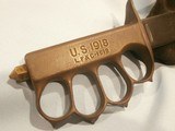 US MODEL 1918 MARK I TRENCH KNIFE 1918 MARK I KNUCKLE KNIFEUS KNUCKLE KNIFEUS 1918 MARK I TRENCH KNIFEU.S. 1918 MKI TRENCH KNUCKLE KNIFE - 10 of 12