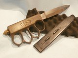 US MODEL 1918 MARK I TRENCH KNIFE 1918 MARK I KNUCKLE KNIFEUS KNUCKLE KNIFEUS 1918 MARK I TRENCH KNIFEU.S. 1918 MKI TRENCH KNUCKLE KNIFE
