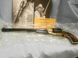 PIETTA 1858 NEW MODEL ARMY BISON TARGET REVOLVERBLACK POWDER PERCUSSION.44 CAL REMINGTON MODEL 1858 NEW ARMY 12