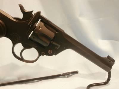 ENFIELD No.2 MKI ORIGINAL 1937 ENFIELD No.2 MK I .38 S&W ORIGINAL ENFIELD REVOLVER No.2 MK I .38 S&W No.2 MK I ENFIELD 1937 .38 S&W ORIGINAL No.2 MK I - Image 12 of 14